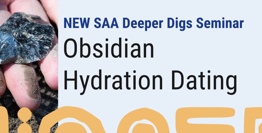 New SAA Deeper Digs seminar advertisement