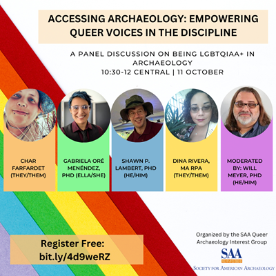 Accessing Archaeology: Empowering Queer Voices in the Discipline [Career Pathways]