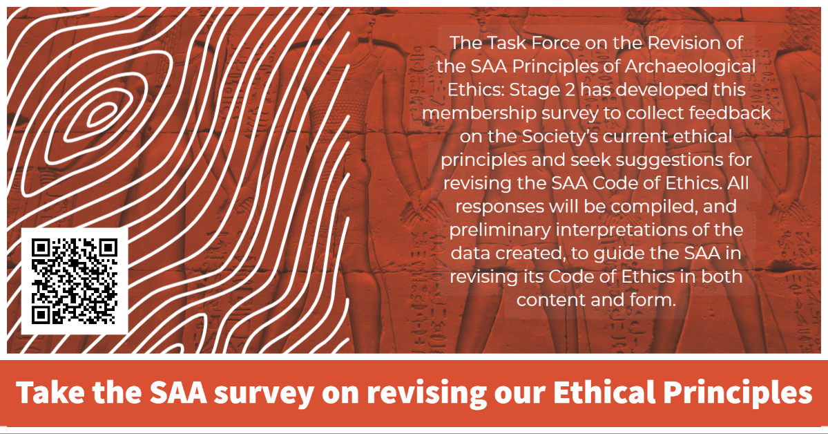 Ethics Survey social media graphic